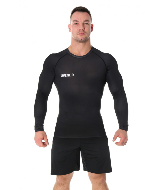 Rashguard męski z długim rękawem TRENER