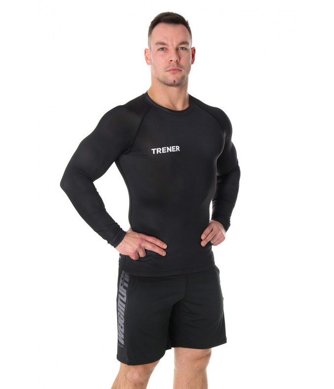 Rashguard męski z długim rękawem TRENER